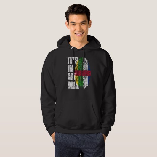 Het is in mijn Centraal-Afrikaanse Republiek vlagg Hoodie (Voorkant volledig)