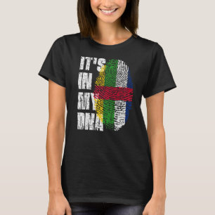 Het is in mijn Centraal-Afrikaanse Republiek vlagg T-shirt