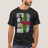 Het is in mijn Centraal-Afrikaanse Republiek vlagg T-shirt (Voorkant)