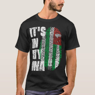 HET IS IN MIJN DNA Abchazië Flag Abchazië T-shirt