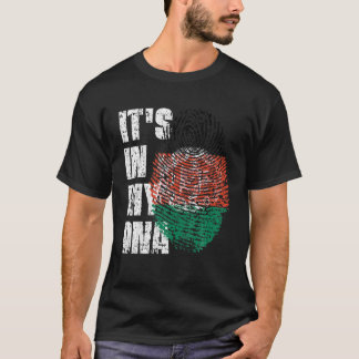 HET IS IN MIJN DNA Afghanistan Flag Afghan T-shirt