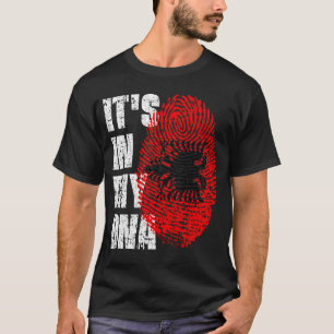 HET IS IN MIJN DNA Albanië Flag Boy Girl Gift T-shirt