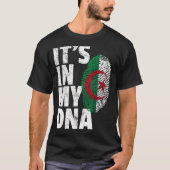 Het is in mijn DNA Algerijnse Algerijnse Mannen vr T-shirt (Voorkant)