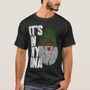 Het is in mijn DNA Algerijnse Shirt Proud Gift Alg