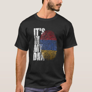 Het is in mijn DNA Armeense Sign Proud Pride Armen T-shirt