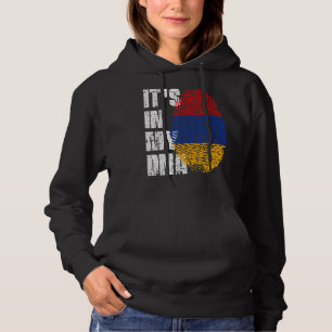 Het is in mijn Dna Armenia vlag Armeniër Hoodie