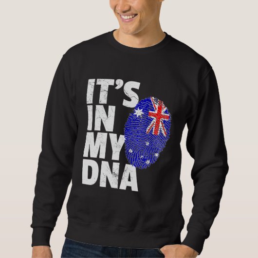Het is in mijn DNA Australia Flag Pride National C Trui (Voorkant)