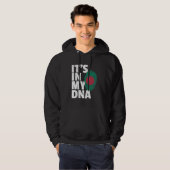 Het is in mijn dna Bangladesh Flag Pride National  Hoodie (Voorkant volledig)
