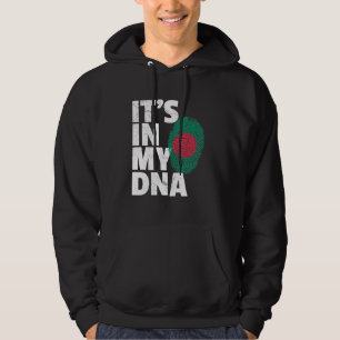 Het is in mijn dna Bangladesh Flag Pride National  Hoodie