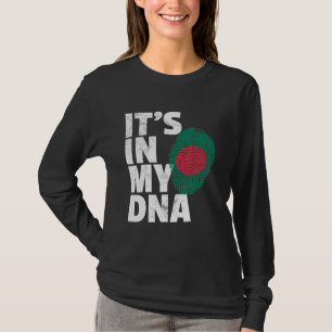 Het is in mijn dna Bangladesh Flag Pride National T-shirt