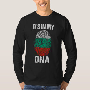 Het is in mijn dna Bulgaarse vlag Bulgaars voor ma T-shirt