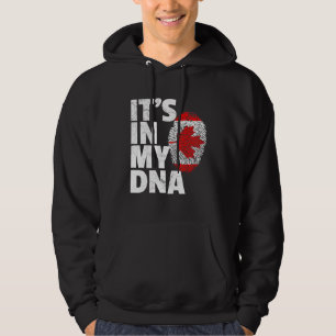 Het is in mijn dna Canadese Canada vlag Pride Nati Hoodie