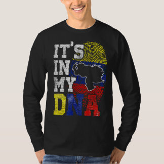 Het is in mijn dna Caracas Pride Venezuela, vlag V T-shirt
