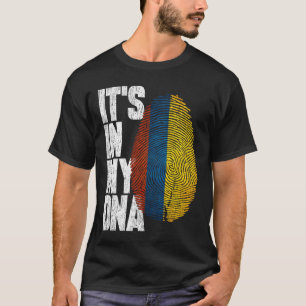 Het is in mijn DNA Colombiaanse Shirt Proud Gift