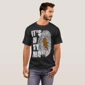 HET IS IN MIJN DNA Cyprus Flag Boy Girl Gift T-shirt (Voorkant volledig)