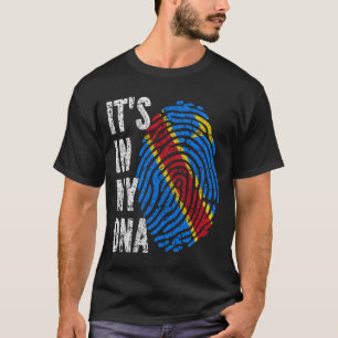 HET IS IN MIJN DNA Democratische Republiek Congo F T-shirt