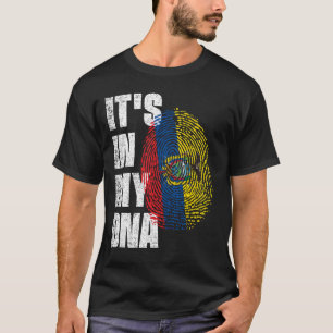 HET IS IN MIJN DNA Ecuador Vlag T-shirt
