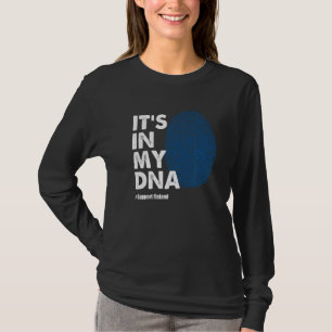 Het is in mijn dna Finland-vlag Finland T-shirt