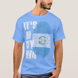 HET IS IN MIJN DNA Guatemala Flag Guatemalaans T-shirt