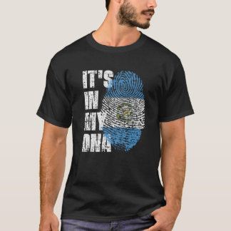 HET IS IN MIJN DNA Guatemala Flag Guatemalaans T-shirt