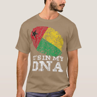 Het is in mijn DNA Guinee-Bissau landvlag G T-shirt