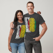 Het is in mijn DNA-Guinese Afrikaanse Cool Flag T-shirt (Unisex)