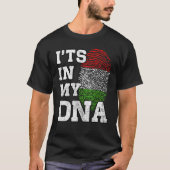 Het is in mijn DNA Hongaarse vingerafdruk Proud Ho T-shirt (Voorkant)
