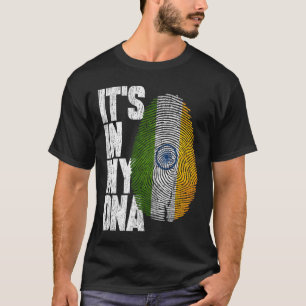 Het is in mijn DNA-indiaanse Shirt Proud Gift indi