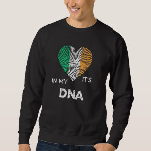 Het is in mijn dna Irish Flag Ireland Nationality  Trui