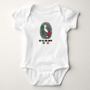 Het is in mijn DNA Italië Patriottisch Proud Ital Romper