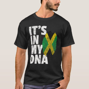 Het is in mijn DNA Jamaica Flag Jamaican Pride Man T-shirt