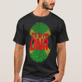 Het is in mijn DNA Jamaica Genetic Jamaican Roots T-shirt