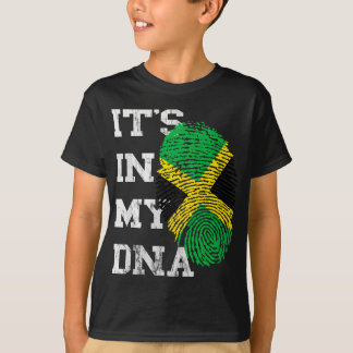 Het is in mijn DNA Jamaica Genetic Jamaican Roots  T-shirt