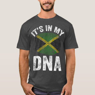 Het is in mijn DNA Jamaicaan Gift Proud Jamaica di T-shirt