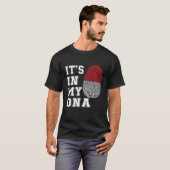 Het is in mijn DNA Java Proud Gift Indonesia vlag T-shirt (Voorkant volledig)