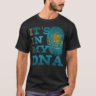 Het is in mijn DNA Kazachse Erfgoed Kazachstan vla T-shirt