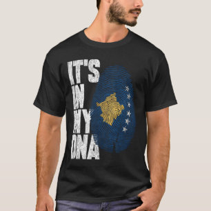 Het is in mijn DNA-Kosovaarse Shirt Proud Hispanic