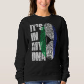 Het is in mijn dna Lesotho Vlag Basotho Trui (Voorkant)