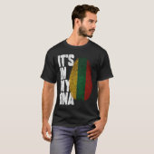 Het is in mijn DNA Litouwse Shirt Proud Hispanic (Voorkant volledig)