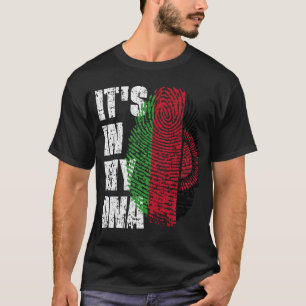 HET IS IN MIJN DNA Malawi Flag Malawian T-shirt