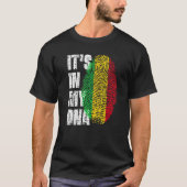 Het is in mijn dna Mali vlag Malian T-shirt