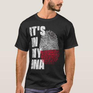 HET IS IN MIJN DNA-Malta Vlag T-shirt