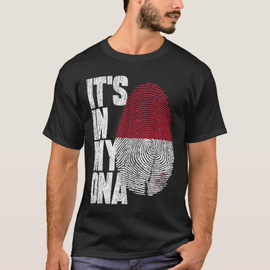 Het is in mijn DNA Maltese Shirt Proud Hispanic Gi (Voorkant)