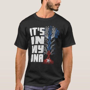 Het is in mijn DNA Mannen vrouwen Kinder outfit Cu T-shirt
