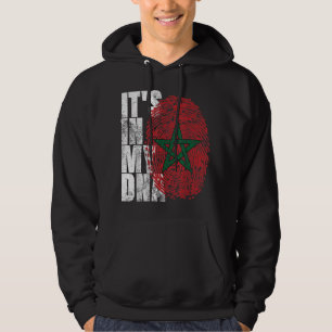 Het is in mijn DNA Marokkaanse Afrikaanse cadeaus  Hoodie