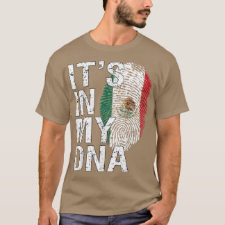 Het is in mijn DNA-meikaanse patriot Proud Hispani T-shirt