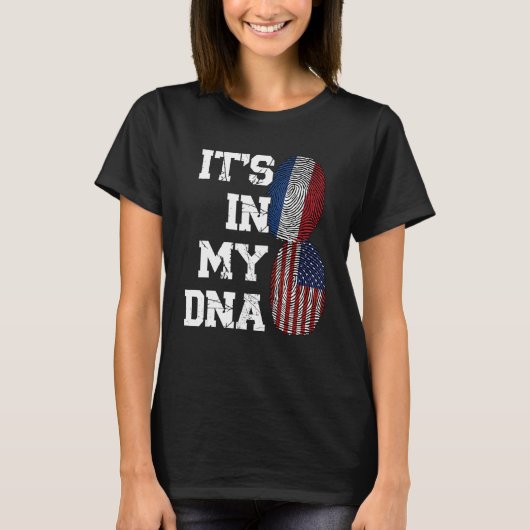 Het is in mijn DNA Nederland T-shirt (Voorkant)