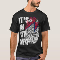 HET IS IN MIJN DNA Nepal Flag Boy Girl Gift