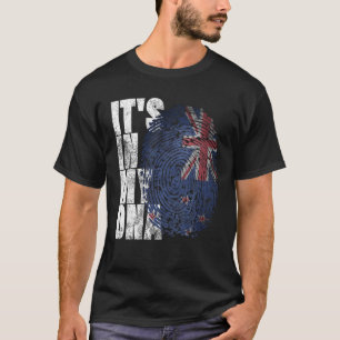 Het is in mijn DNA Nieuw-Zeeland Maori Kiwi Gifts  T-shirt