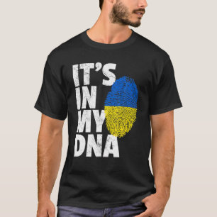 Het is in mijn DNA Oekraïne dat Oekraïne ondersteu T-shirt
